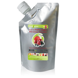 Пюре червоні ягоди Capfruit, 1 кг