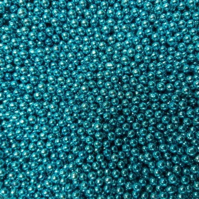 Цукрові кульки Блакитні металлік, 2-3 мм, Buratti, 50г