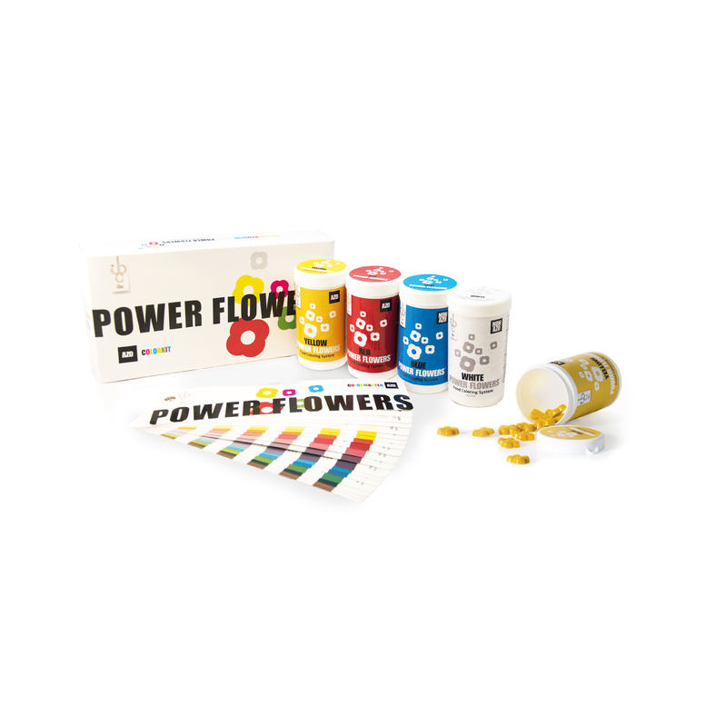 Набір барвників Power Flower Discov AZO box (4x50) 200 г