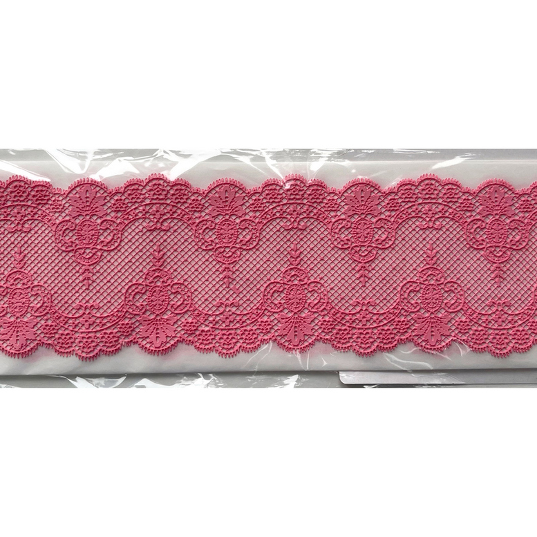 Мереживо для торта 03 (рожеве), Slado