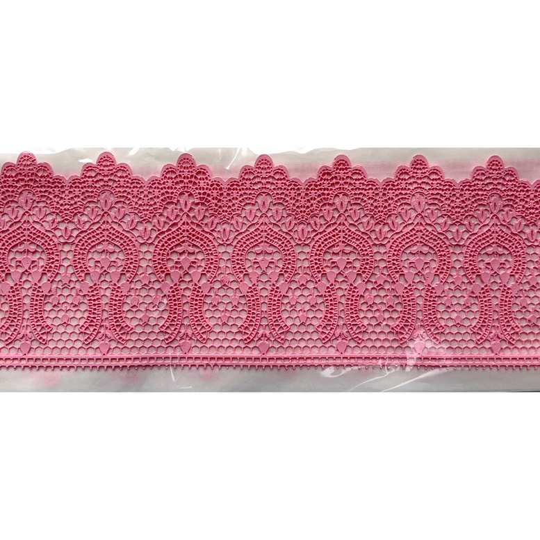 Мереживо для торта 18 (рожеве), Slado