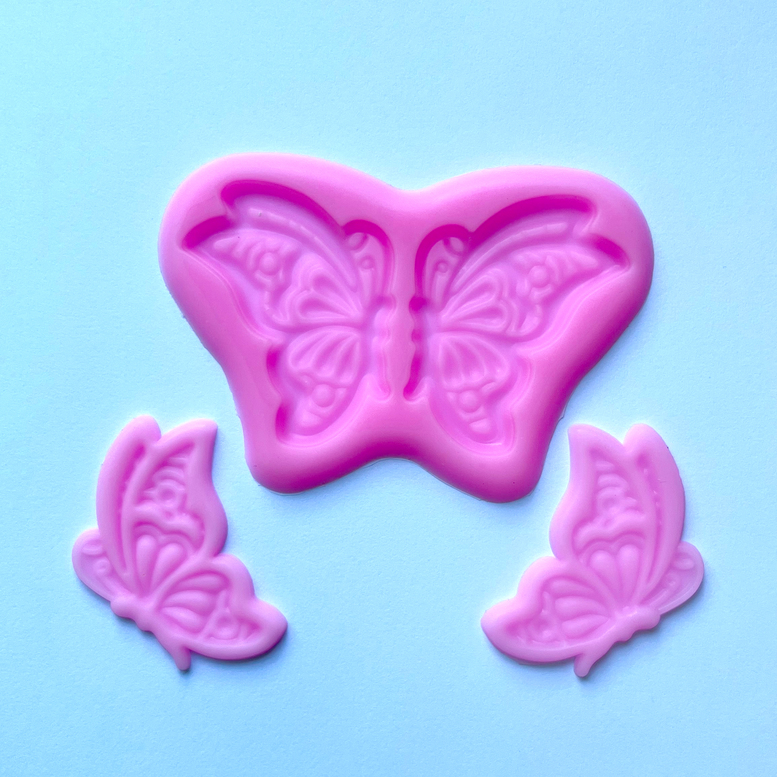 Молд силіконовий метелик 3D