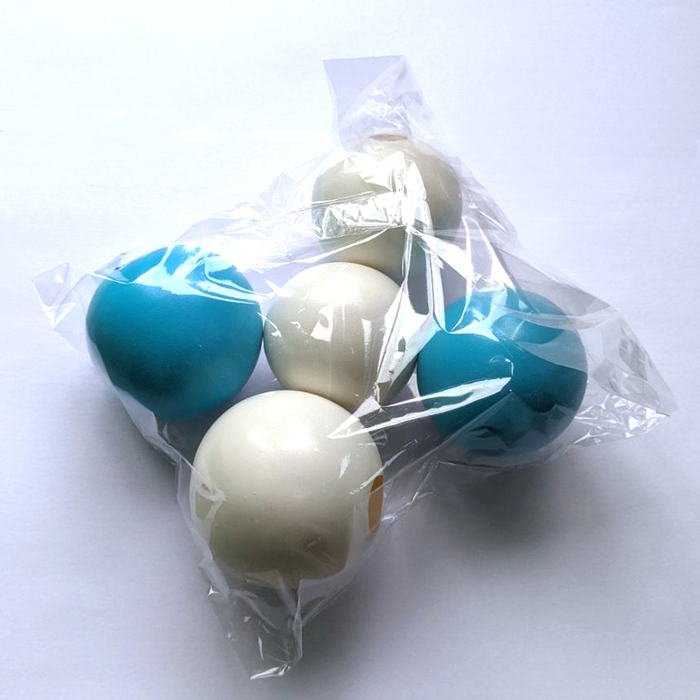 Желейні кульки білі/блакитні (5 шт/уп), Slado