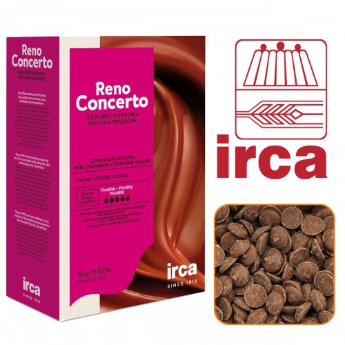 Шоколад молочный 34% Reno Conсerto, 1 кг, ТМ Irca