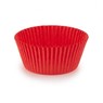 Паперова форма для кексів (50х30) червона, 25шт/уп