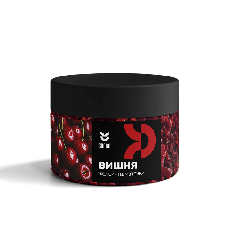 Желейні шматочки "Вишня", 140 г