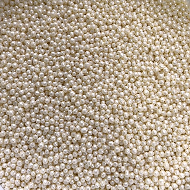 Рисові кульки білі 2-3мм Ovalette, 50г