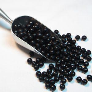 Цукрові кульки Чорні 6 мм, Amarischia, 50г