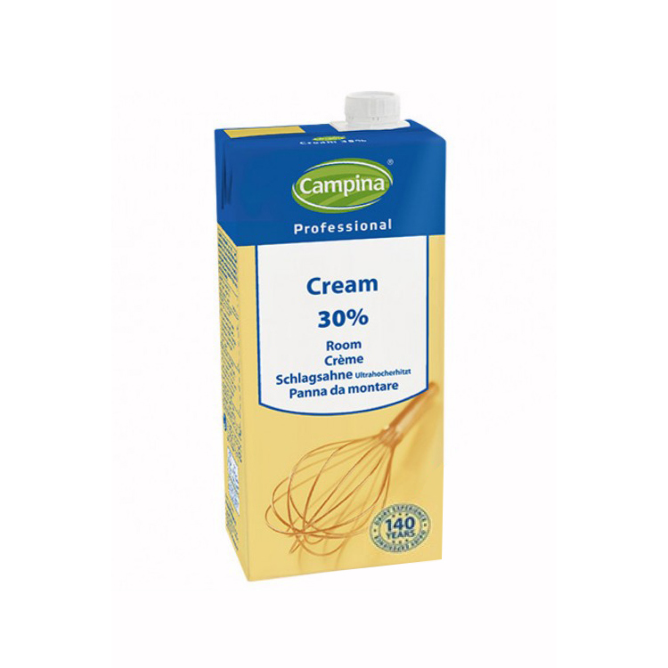 Вершки тваринні Campina Cream 30%,1л